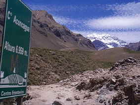 南米最高峰アンデス・アコンカグア山
